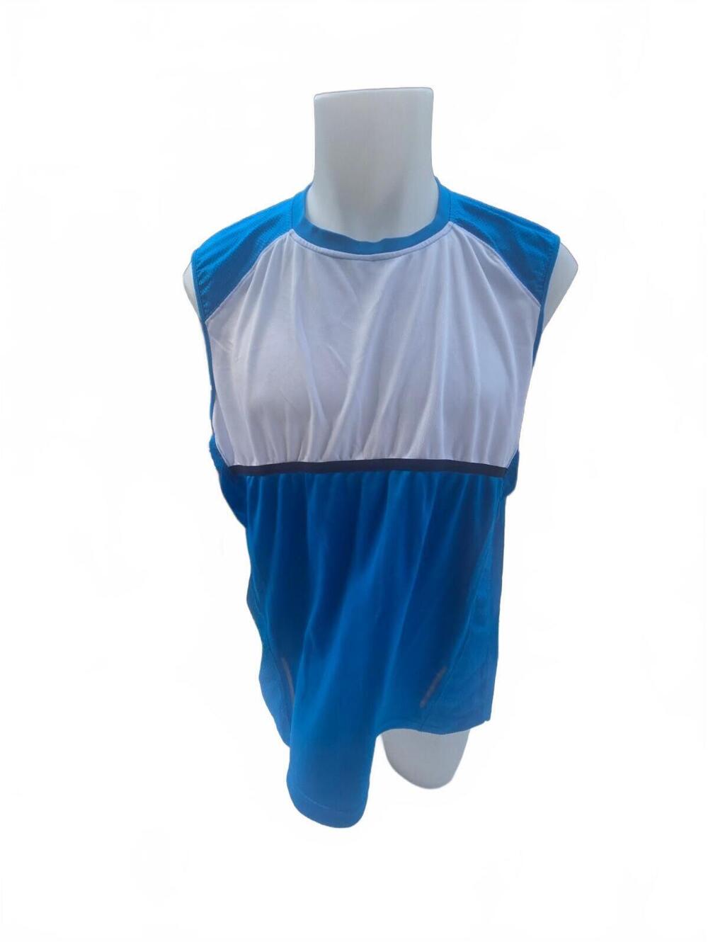 Men's Blue Sleeveless Athletic Works T-Shirt Size XL